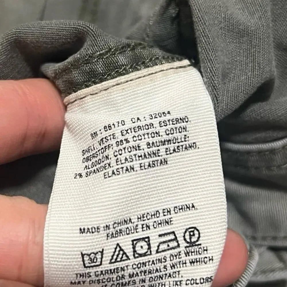 Anthropologie Hei Hei olive green cargo pants
